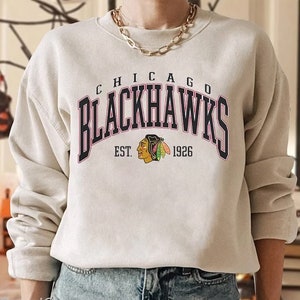 Chicago Blackhawks Sweatshirt College Hockey - Anynee