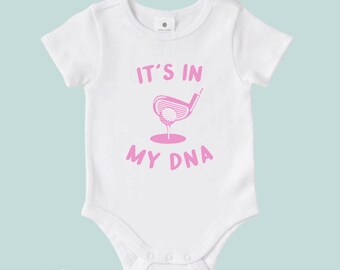It's In My DNA | Golf | Baby Bodysuit | Onesie
