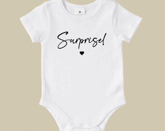 Surprise! | Baby Onesie | Bodysuit | Pregnancy Announcement | Twins | Multiples