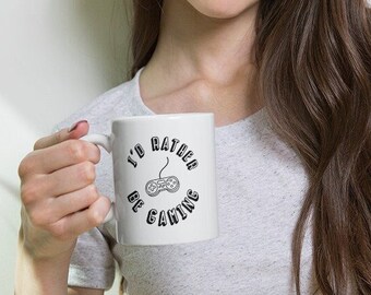 I'd Rather Be Gaming Mug