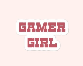Gamer Girl Sticker