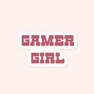 Gamer Girl Sticker