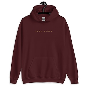 Cozy Gamer Embroidered Hoodie