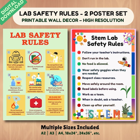 Chemistry Lab Rules For Students