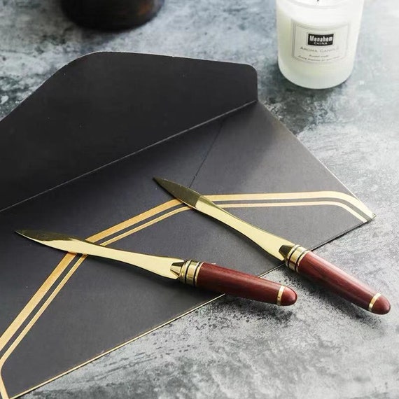 Retro Metal Letter Opener bronze Letter Opener copper Letter Etsy