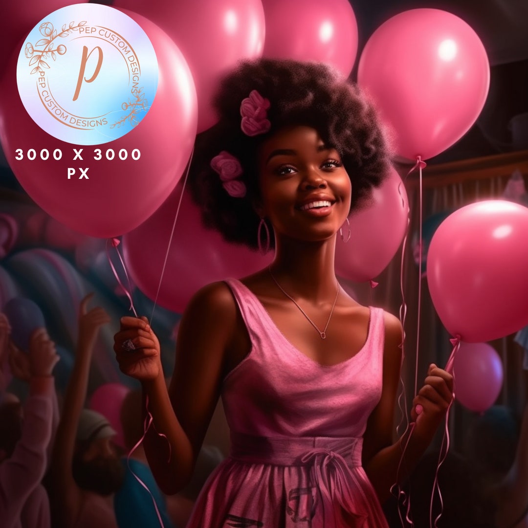 Digital Download African American Girl Wall Art Print on Etsy