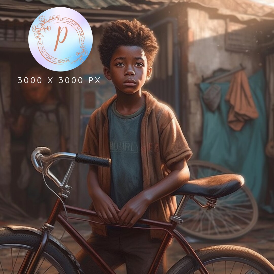 Digital Download African American Boy Wall Art Print on Etsy