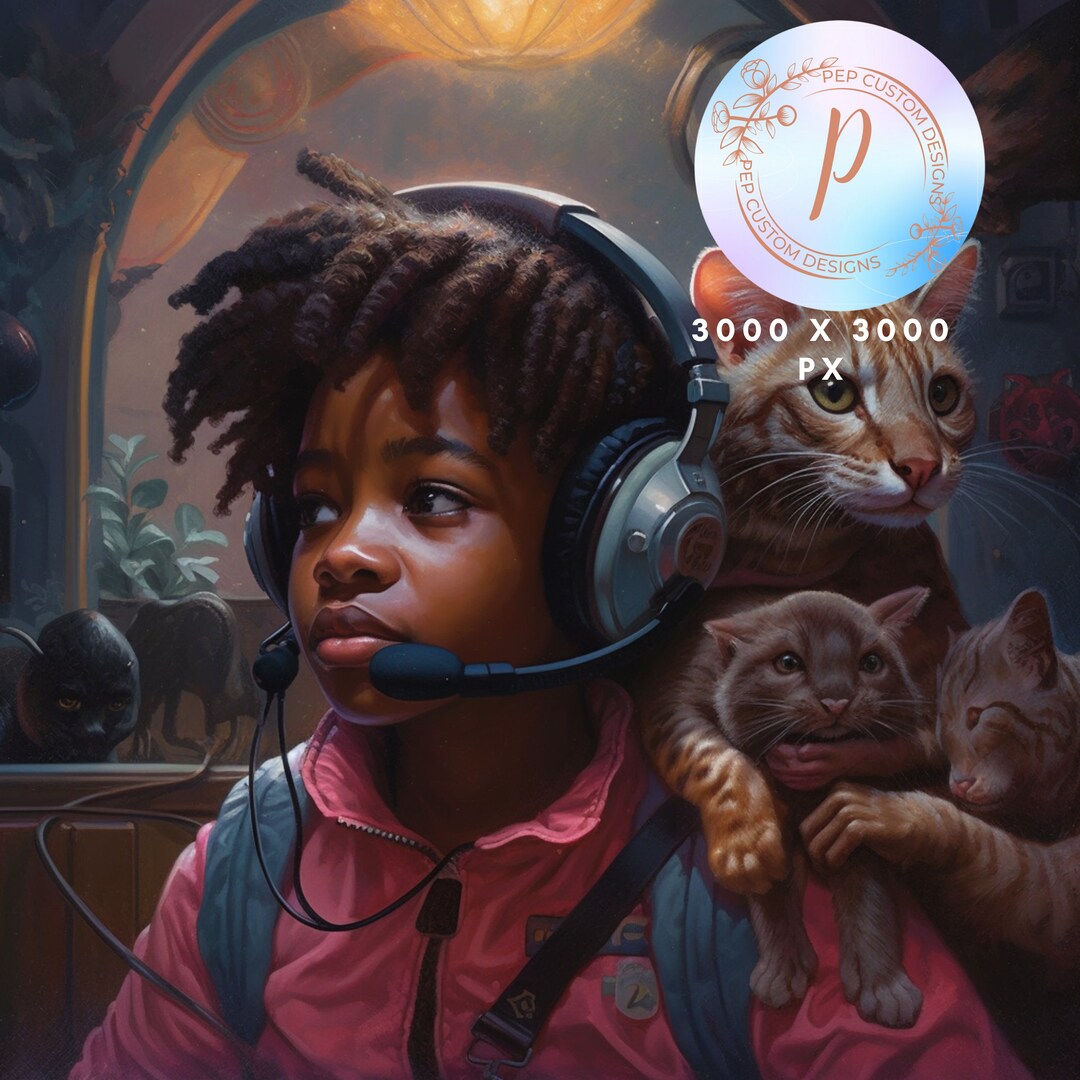 Digital Download African American Boy Wall Art Print on Etsy