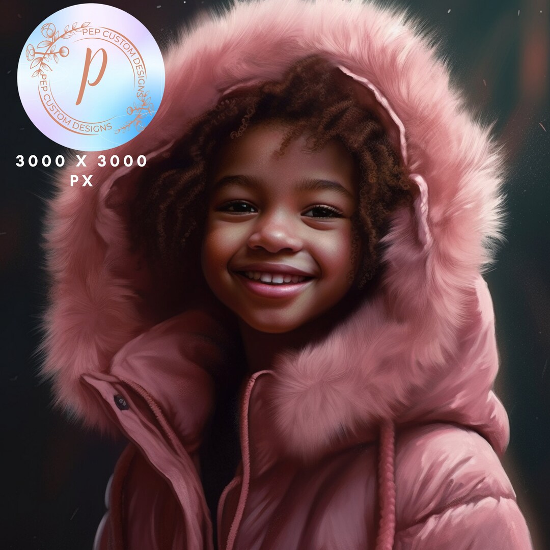 Digital Download African American Girl Wall Art Print on Etsy