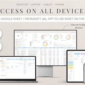Task Tracker Spreadsheet Google Sheets To Do List Excel Work Organizer Recurring Task Planner Team Project Management ADHD Productivity bild 12