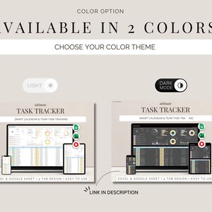 Task tracker spreadsheet google sheets Excel to do list checklist template work planner small business Productivity management tool image 10