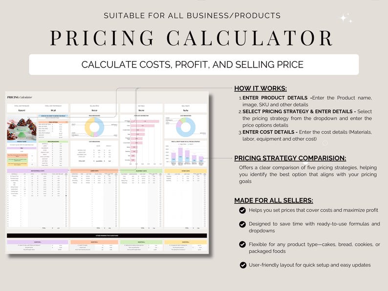 Recipe cost calculator