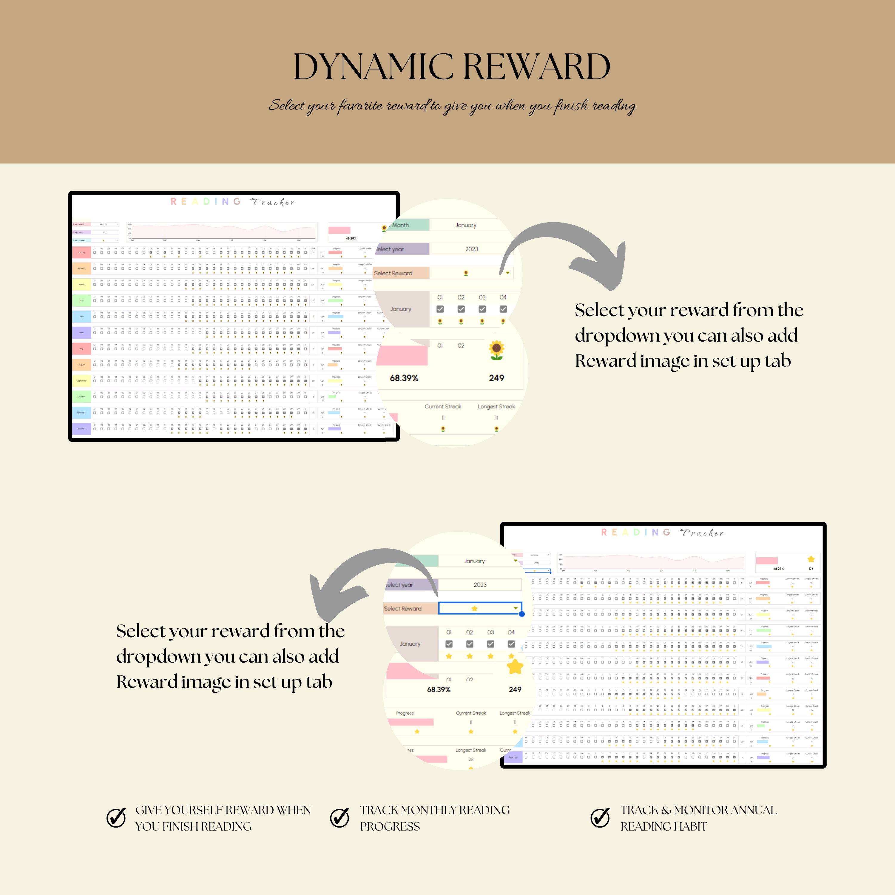 Digital Book Tracker: Reading Journal & Library (google Sheets Template ...