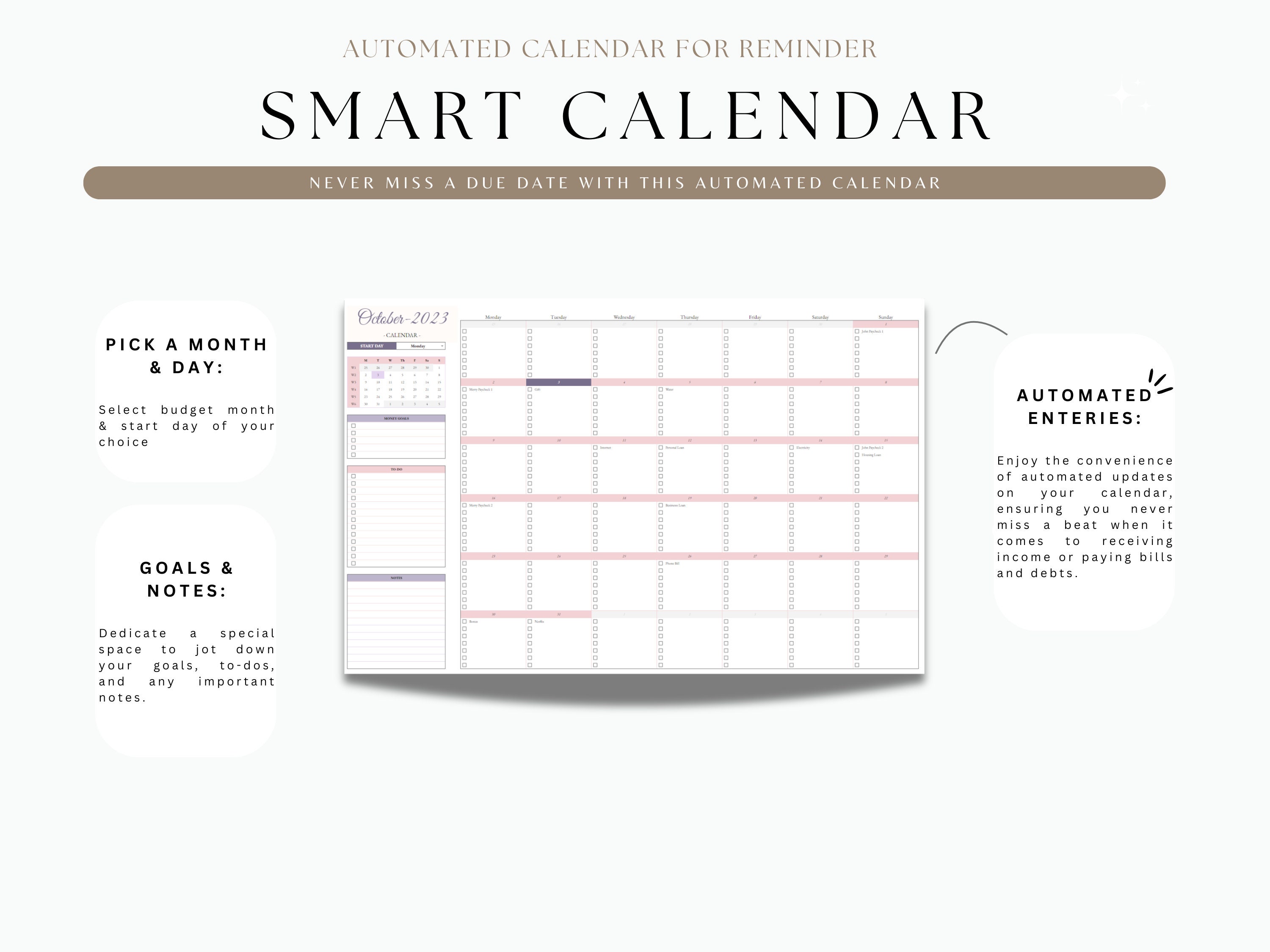 Excel Monthly Budget Template: Personal Finance Tracker (digital ...