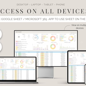 Task tracker spreadsheet google sheets Excel to do list checklist template work planner small business Productivity management tool image 11