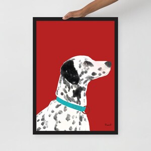 Digital Poster- Dalmatian- Be aware Cruella de Vil!