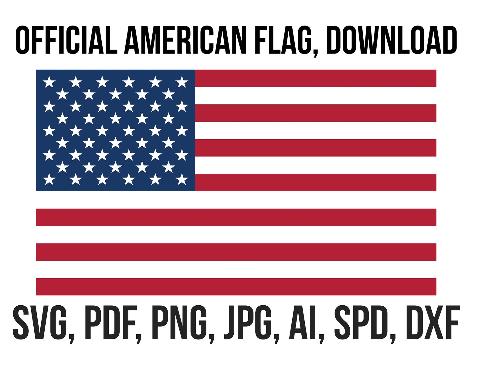 American Flag Svg Free | American Flag SVG Digital | USA Flag Digital ...