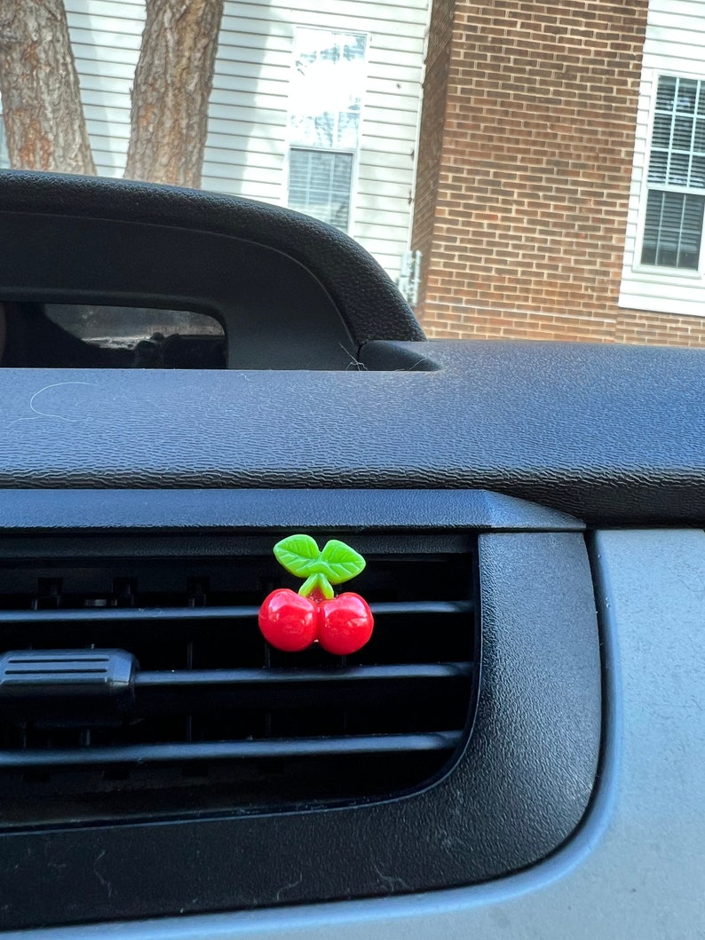 Cute Car Vent Clips Cherry Retro Hippie Boho Car Decor Set of Etsy