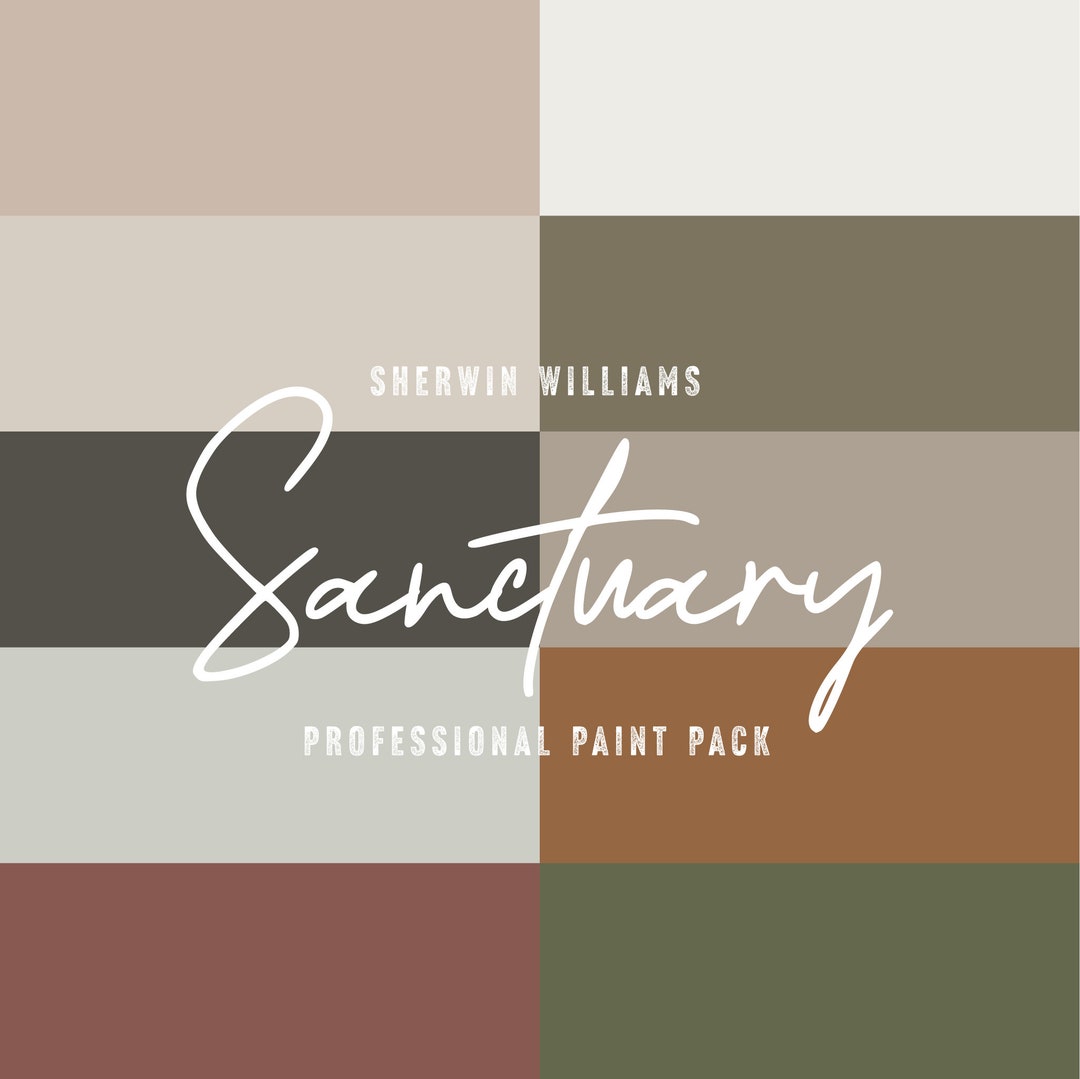 Sanctuary Interior Design Paint Color Palette Mood Board Modern
