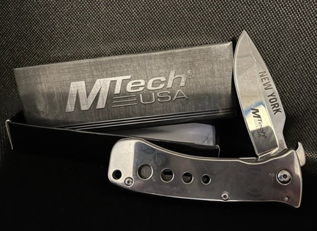 Custom Pocket Knife New York Yankees Etsy