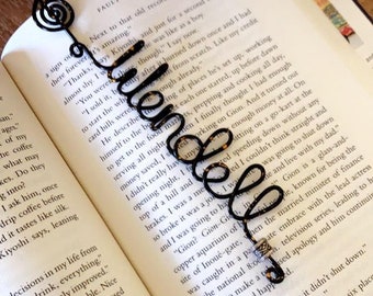 Personalized Bookmark Including a Music Cleft.  Gift for any book lover, musician, or teacher. Unique, Cute, Great Gift For Any Occasion