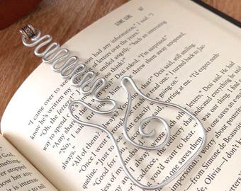 Wire Guitar Bookmark, Metal Bookmark, Guitar Gift for Music Lover, Musician Gift, Handmade Reader Accessory