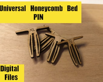 Honeycomb bed Pin - Compatible  with all honeycomb manufacturers - Xtool - Sculpfun - Ortur - SVG