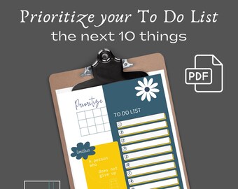 Priority List | Task List | Printable To-Do List | To-Do List | Download List | Printable List