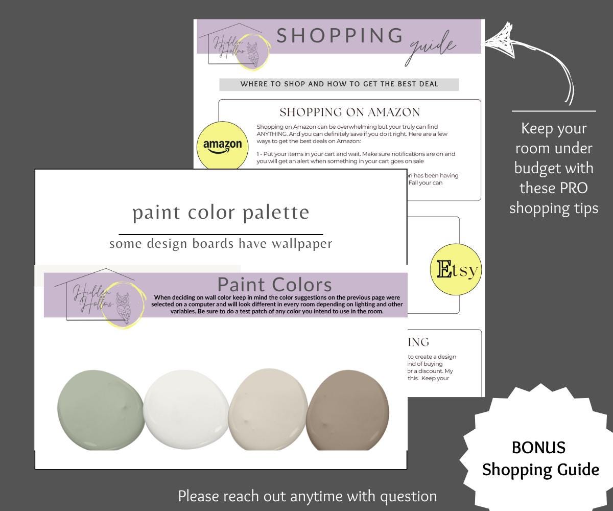 Shoppable Mood Board Interior Design | Edesign | Earthy Home Decor ...