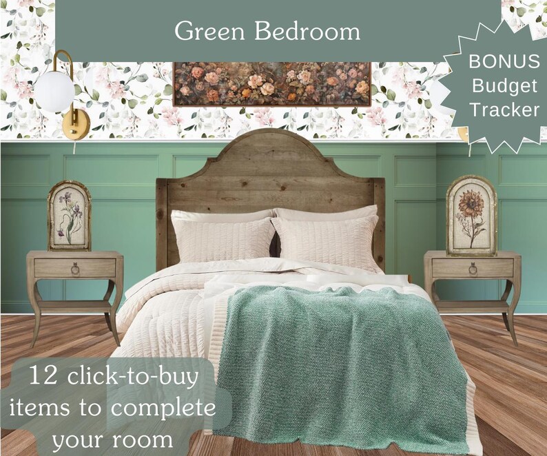 Mood Board Interior Design Edesign Guest Bedroom Decor Virtual Design