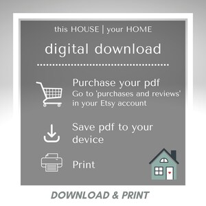 Digital hemunderhållsplanerare med månatlig uppgiftslista, ifyllbar checklista, PDF-schema plus bonusunderhållstips, uppgiftsguide för hemvård bild 4