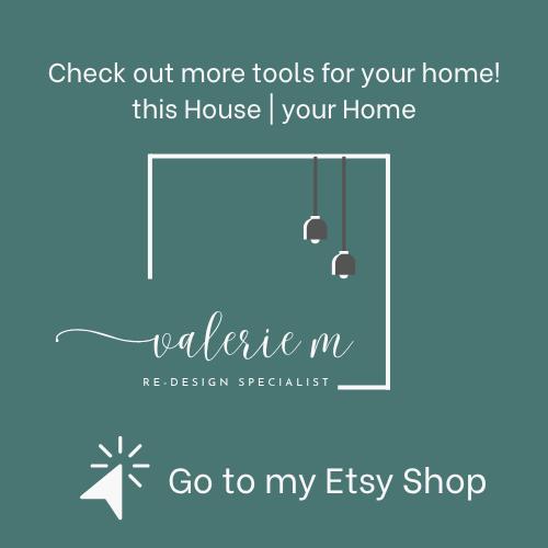 Room Design Planner Printable - Step-by-step Interior Design Tracker ...