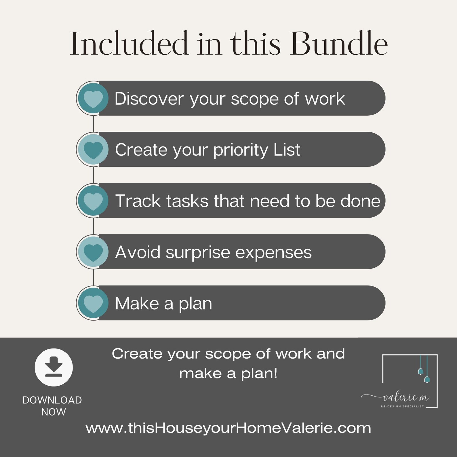 Home Renovation Planner Printable New Home Project Organizer Worksheet ...