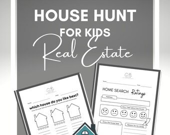 Buying a Home with Kids | Home Search with Kids | House Hunting with Kids | Realtor Tool | Real Estate Download | Real Estate Printable