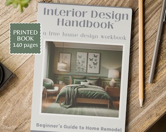 Home Renovation Planner for New Homeowners Interior Design Workbook Beginners Guide DIY Home Project Organizer Room-by-Room Design Budget