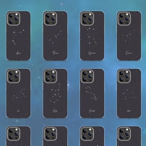 12 Sternzeichen Sublimation Handyhülle Designs | Sublimation Phone Case Bundle | Sofort Download | Digitaler Download | JPG