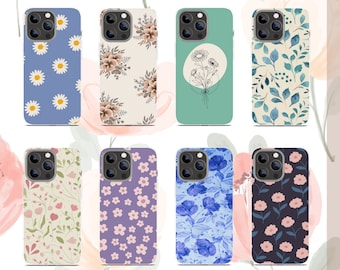 Floral Phone Case Sublimation Designs: PNG Bundle (Digital Download)