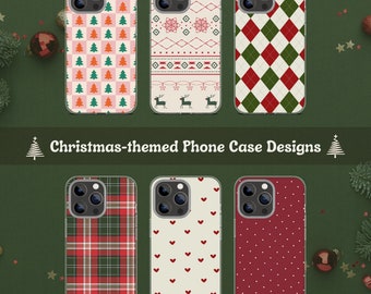 Christmas Phone Case Sublimation Designs: PNG Bundle (Digital Download)