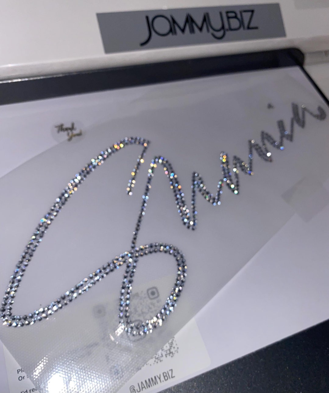 Crystal Horse Rhinestone Heat Transfer - Iron On Applique For Shirts, Jackets & Custom Clothing