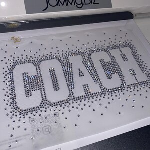 COACH Rhinestone Hot Fix AB / Crystal Clear Iron on Crystal Diamante ...