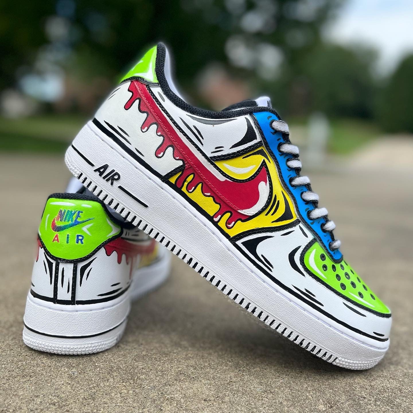 Nike Airforce 1 Custom Palm Tree (MULTIPLE COLORS) – LzDIAMOND Customs