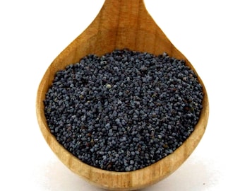 2026! Semi di papavero blu freschi per il tè / test 20 g Semi di papavero blu freschi e biologici - Fatti a mano - Da una fattoria biologica Semi di tè / test gratuito