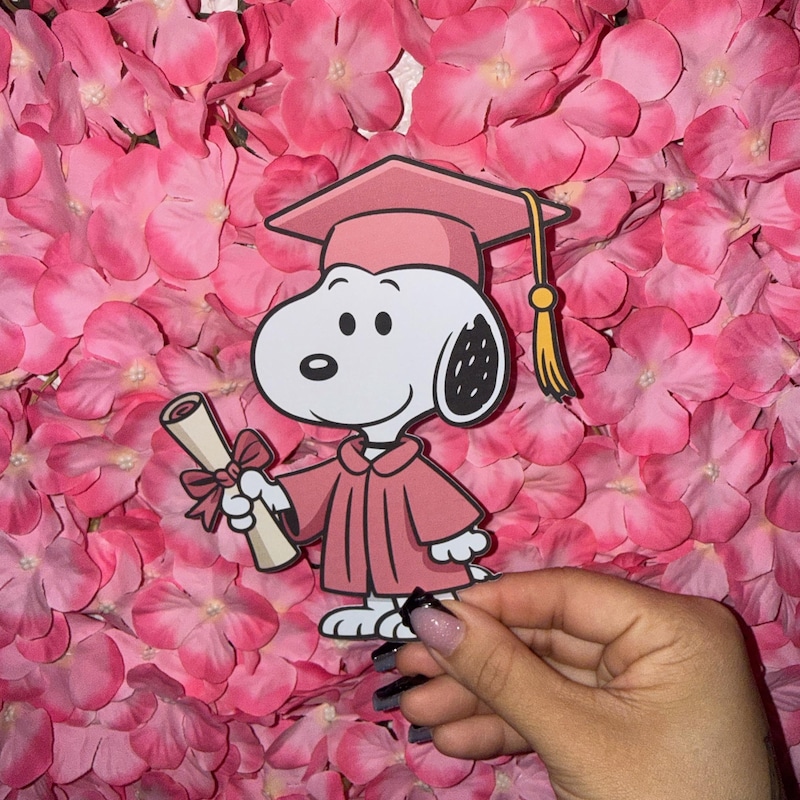 Snoopy Graduation Cap - Etsy