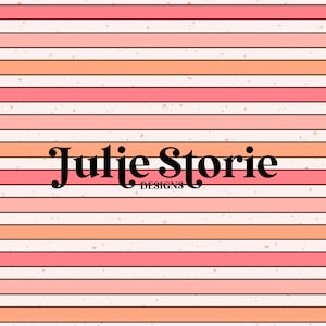 Halloween Pink Orange Stripe Seamless Repeat Pattern for Fabric sublimation