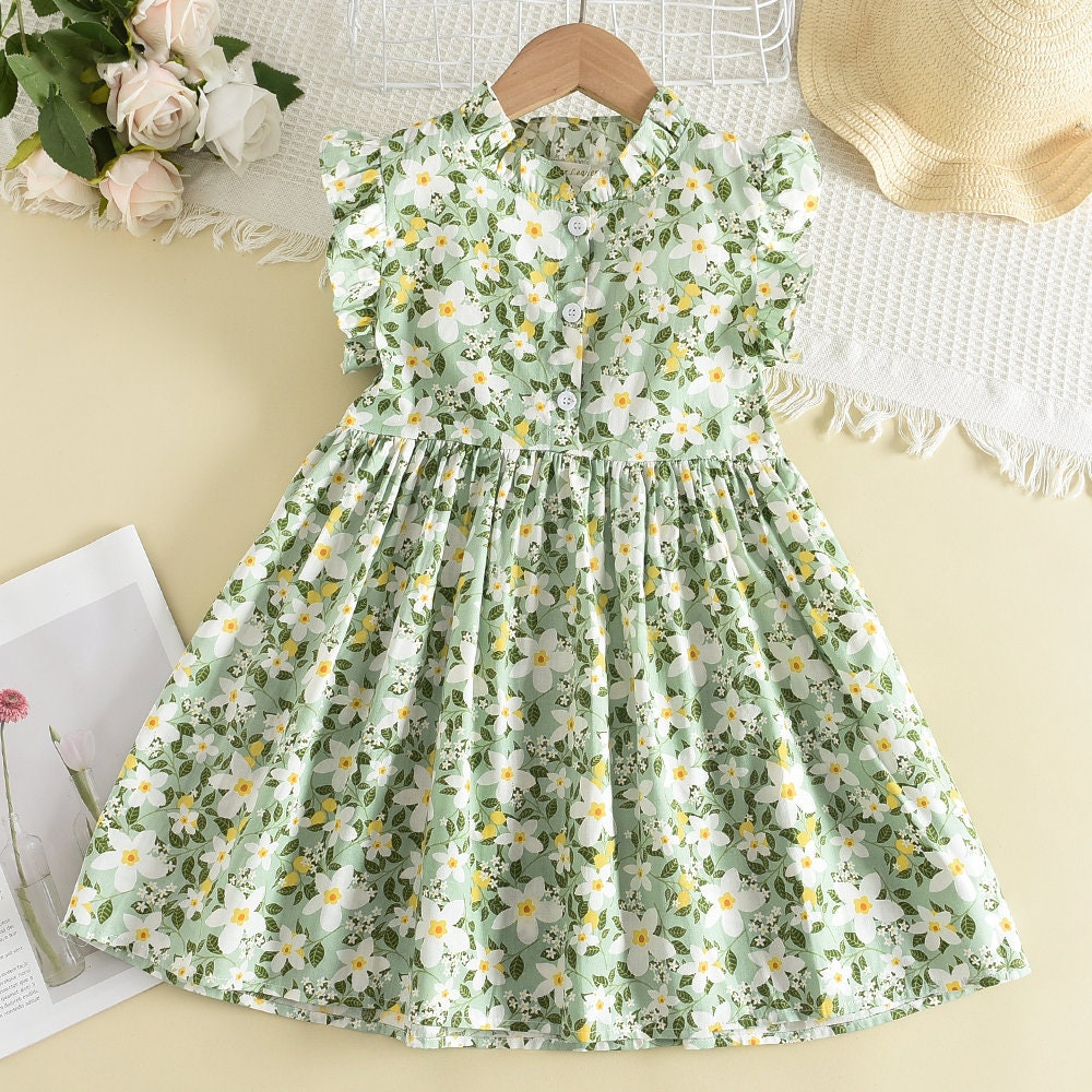 Summer Baby Girl Dress Flower Girl Dress Toddler Girl Etsy