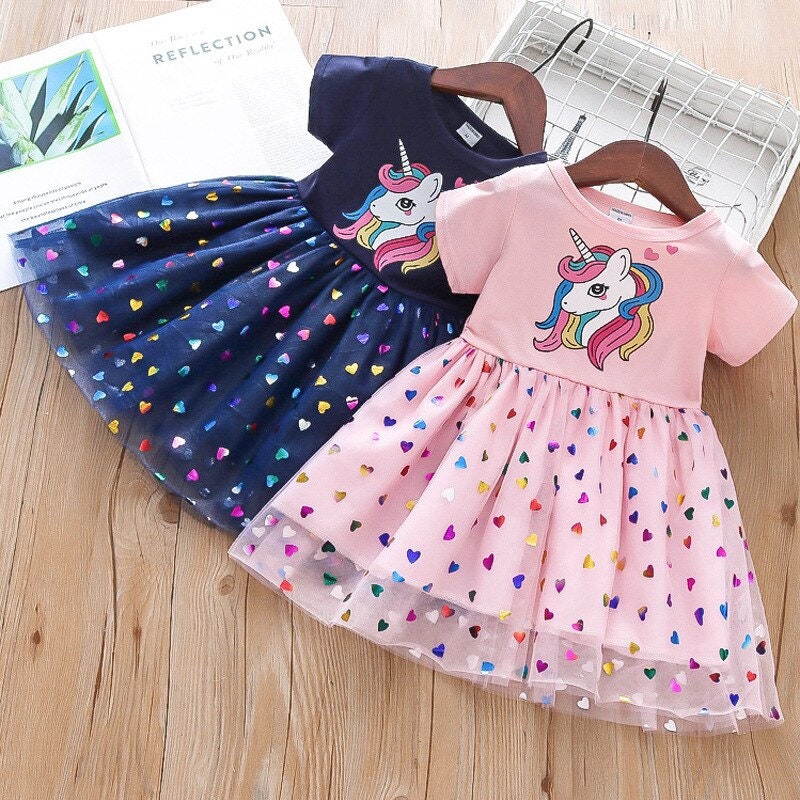 Niña unicornio vestido - Etsy España Niña unicornio vestido - Etsy España