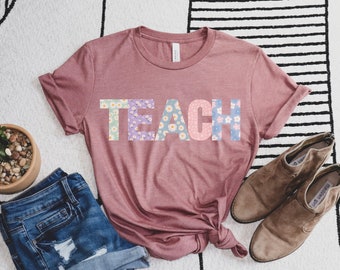 Camiseta de maestro de regreso a la escuela regalo de educador primario educación mayor graduación música elemental ciencia matemáticas ELA ESE jardín de infantes primero