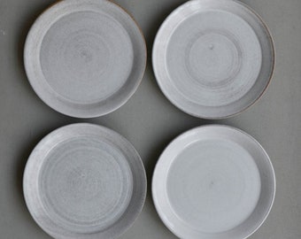 Hand Thrown 4 Piece Starter Plate Set