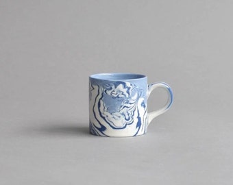 Marbled Ceramic Coffee and Tea Cup Mug