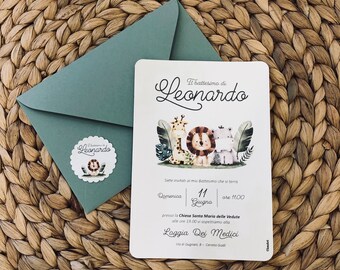 Personalized paper invitations for ceremonies | Baptisms, Communions, Weddings | Professional printing | Elegant and customizable graphics
